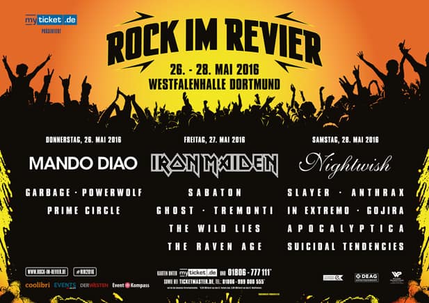 Poster Rock Festival – Rock At Night