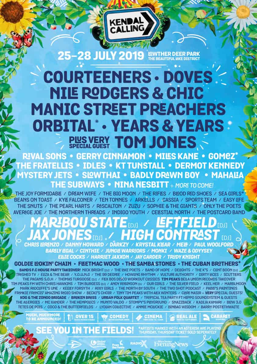 Kendal Calling 2024 Tickets Lineup, 1 - 4 Aug