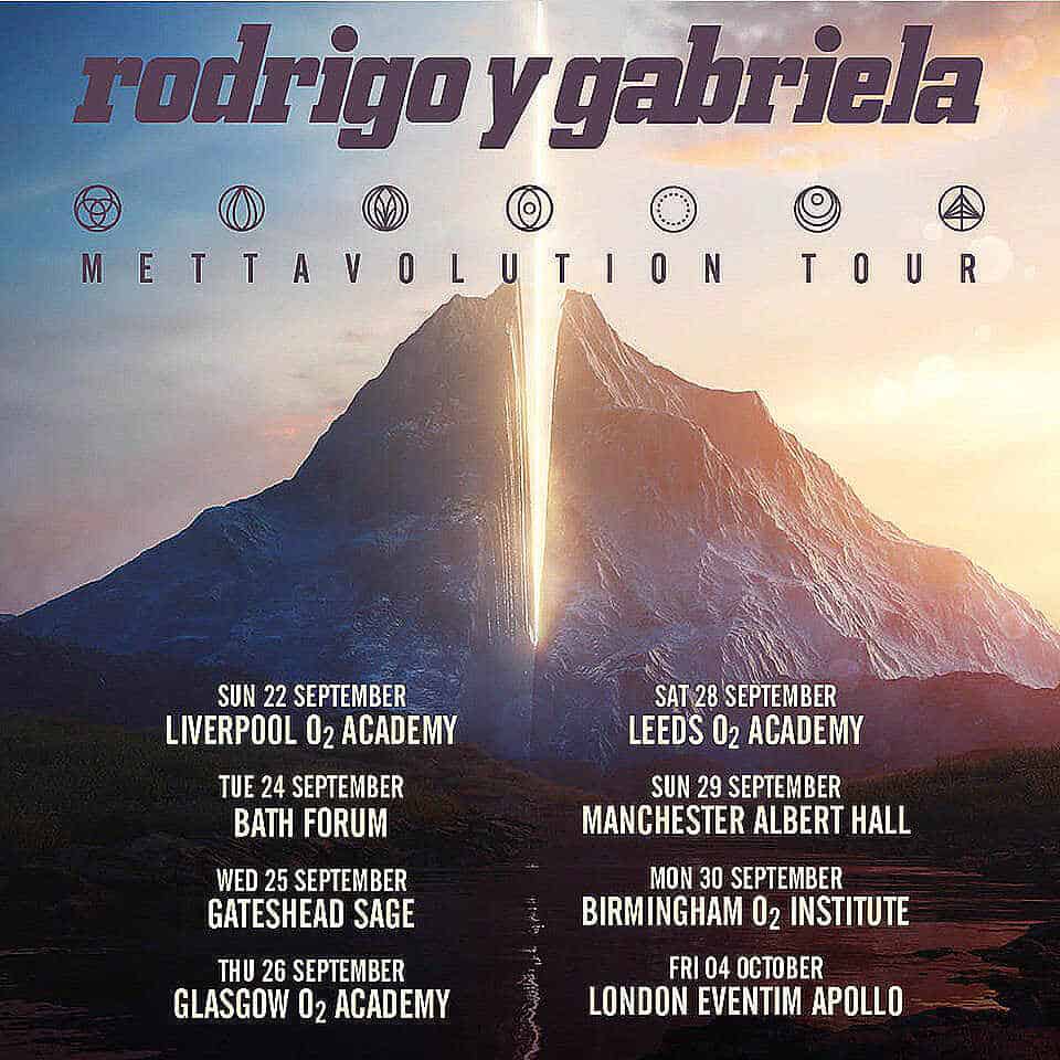 rodrigo y gabriela european tour dates
